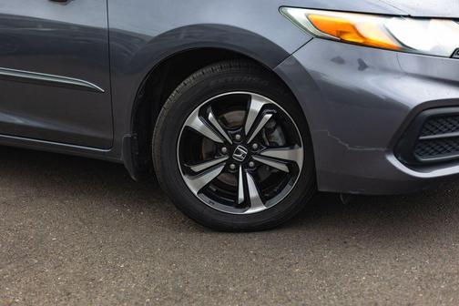 Gray 2015 Honda Civic EX