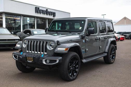 Sting-Gray Clearcoat 2022 Jeep Wrangler Unlimited 4xe Sahara