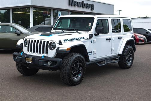 Bright White Clearcoat 2022 Jeep Wrangler Unlimited 4xe Rubicon