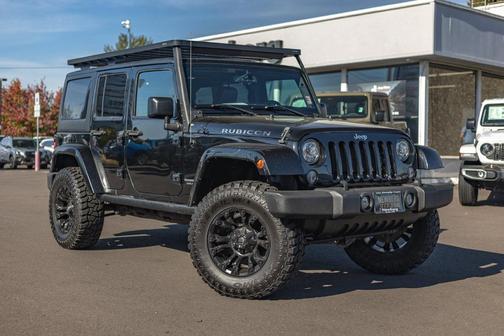 Black Clearcoat 2018 Jeep Wrangler JK Unlimited Rubicon
