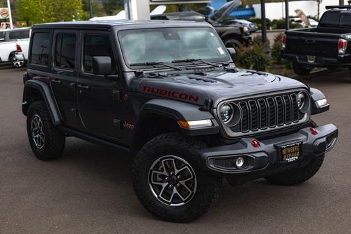 Granite Crystal Metallic Clearcoat 2025 Jeep Wrangler Rubicon