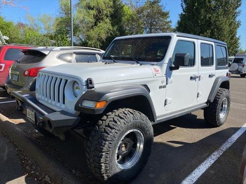 Bright White Clearcoat 2020 Jeep Wrangler Unlimited Sport