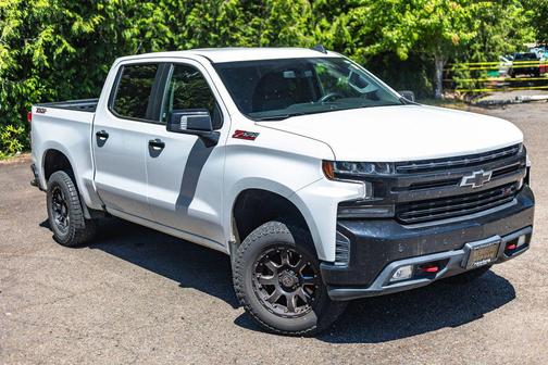 Summit White 2021 Chevrolet Silverado 1500 LT Trail Boss
