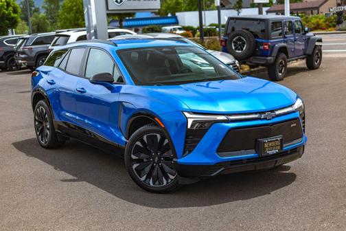 Riptide Blue Metallic 2024 Chevrolet Blazer EV eAWD RS