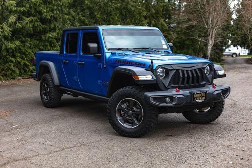 Hydro Blue Pearlcoat 2020 Jeep Gladiator Rubicon