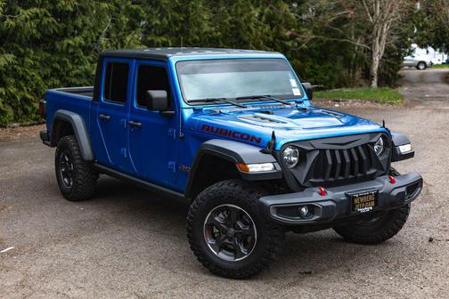 Hydro Blue Pearlcoat 2020 Jeep Gladiator Rubicon