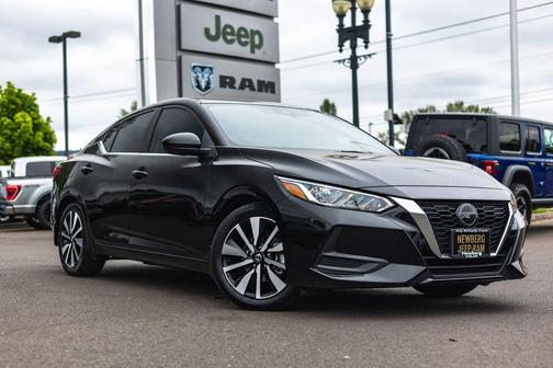 Super Black 2022 Nissan Sentra SV