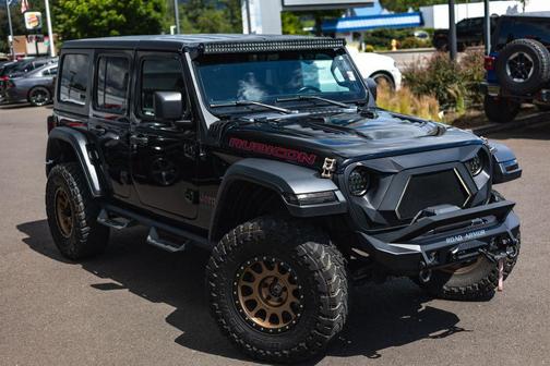 Black Clearcoat 2020 Jeep Wrangler Unlimited Rubicon