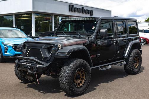 Black Clearcoat 2020 Jeep Wrangler Unlimited Rubicon