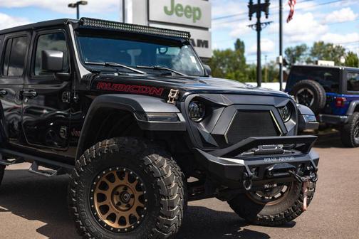 Black Clearcoat 2020 Jeep Wrangler Unlimited Rubicon