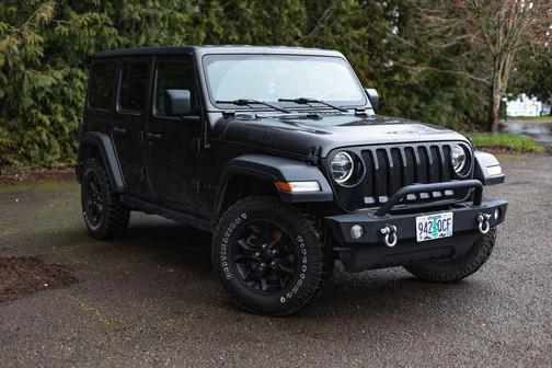 Granite Crystal Metallic Clearcoat 2021 Jeep Wrangler Willys