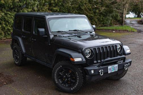 Granite Crystal Metallic Clearcoat 2021 Jeep Wrangler Willys