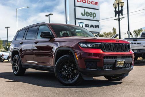 Velvet Red Pearlcoat 2024 Jeep Grand Cherokee L Altitude