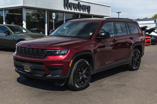 Velvet Red Pearlcoat 2024 Jeep Grand Cherokee L Altitude