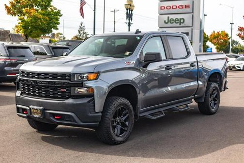 Satin Steel Metallic 2020 Chevrolet Silverado 1500 Custom Trail Boss