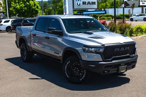 Billet Silver Metallic Clearcoat 2025 RAM 1500 Rebel