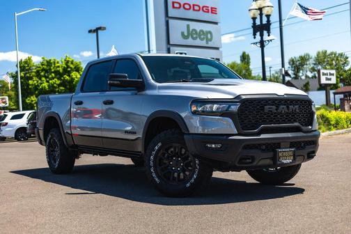 Billet Silver Metallic Clearcoat 2025 RAM 1500 Rebel