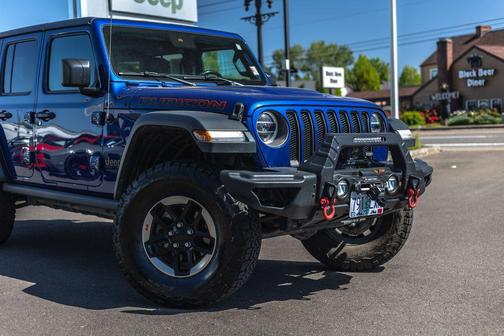 Ocean Blue Metallic Clearcoat 2019 Jeep Wrangler Unlimited Rubicon