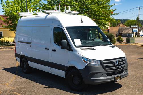 White 2023 Mercedes-Benz Sprinter 2500 Standard Roof