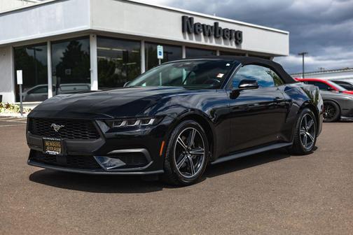 Shadow Black 2024 Ford Mustang EcoBoost Premium
