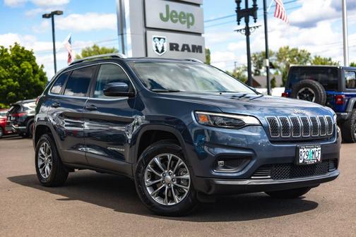 Slate Blue Pearlcoat 2020 Jeep Cherokee Latitude Plus