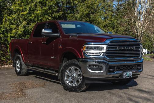 Delmonico Red Pearlcoat 2022 RAM 2500 Laramie Crew Cab 4x4 6'4' Box