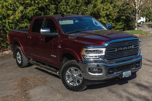 Delmonico Red Pearlcoat 2022 RAM 2500 Laramie Crew Cab 4x4 6'4' Box