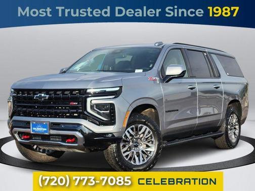 Sterling Gray Metallic 2025 Chevrolet Suburban Z71