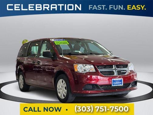 Octane Red Pearlcoat 2020 Dodge Grand Caravan SE