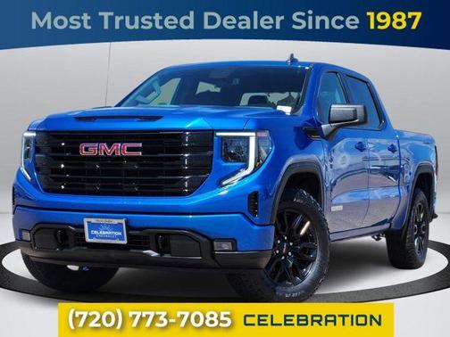 Dynamic Blue Metallic 2023 GMC Sierra 1500 Elevation