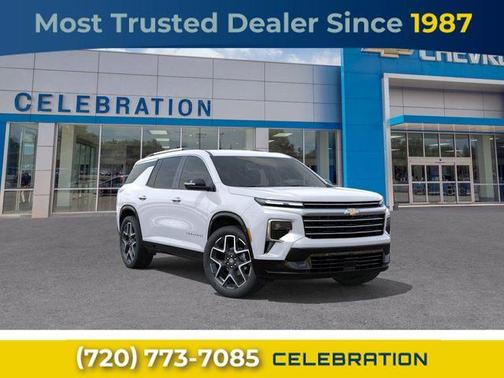 Polar White 2026 Chevrolet Traverse High Country