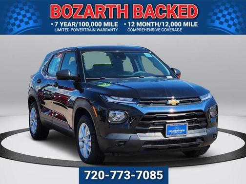 Mosaic Black Metallic 2021 Chevrolet Trailblazer LS