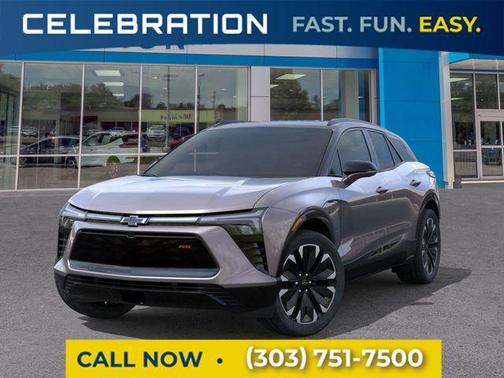 Galaxy Gray Metallic 2026 Chevrolet Blazer EV RS