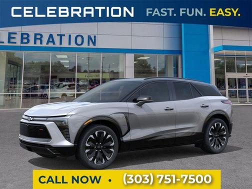 Sterling Gray Metallic 2026 Chevrolet Blazer EV RS