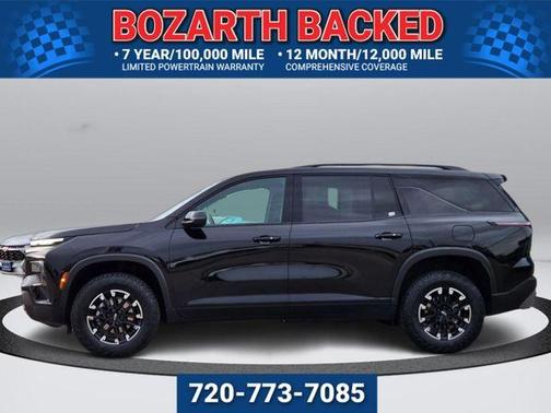 Mosaic Black Metallic 2025 Chevrolet Traverse Z71
