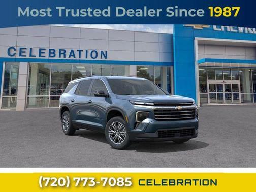 Lakeshore Blue Metallic 2026 Chevrolet Traverse LT