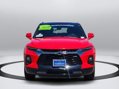 Red 2022 Chevrolet Blazer RS