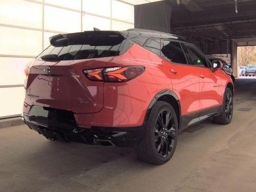 Red 2022 Chevrolet Blazer RS