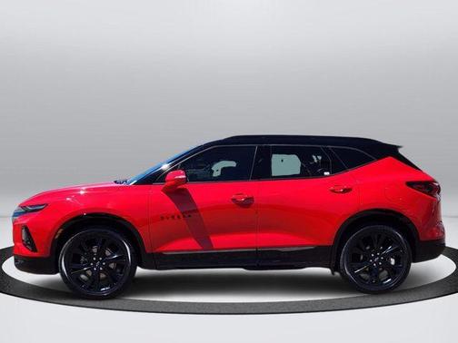 Red 2022 Chevrolet Blazer RS