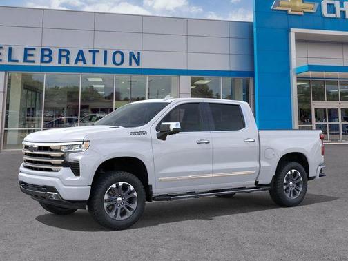 Polar White 2026 Chevrolet Silverado 1500 High Country