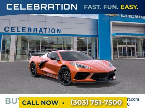 Sebring Orange Tintcoat 2026 Chevrolet Corvette Stingray w/1LT