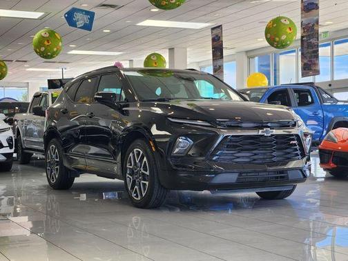 Black 2025 Chevrolet Blazer RS