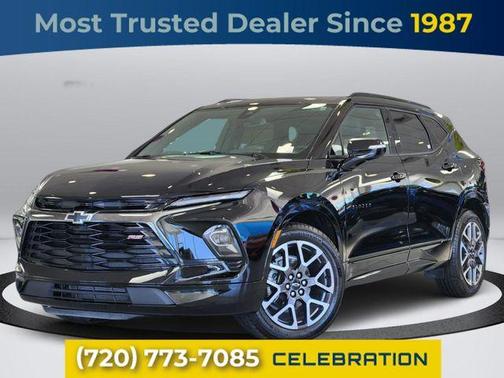 Black 2025 Chevrolet Blazer RS
