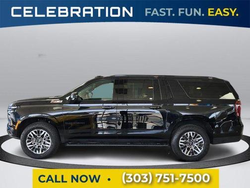 Black 2025 Chevrolet Suburban Z71