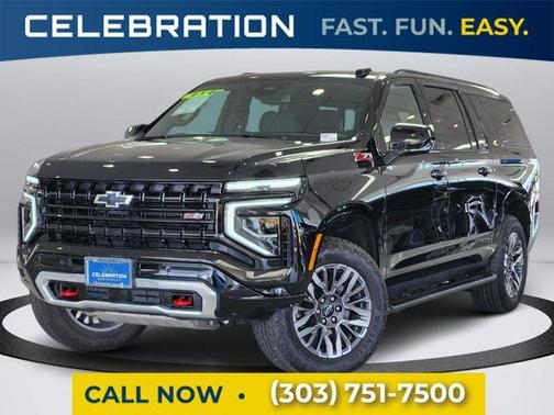 Black 2025 Chevrolet Suburban Z71