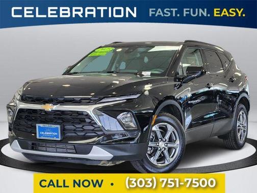 Black 2025 Chevrolet Blazer LT