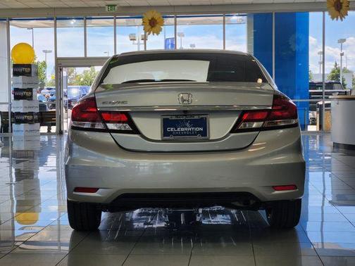 Alabaster Silver Metallic 2015 Honda Civic EX-L