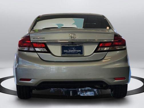 Alabaster Silver Metallic 2015 Honda Civic EX-L