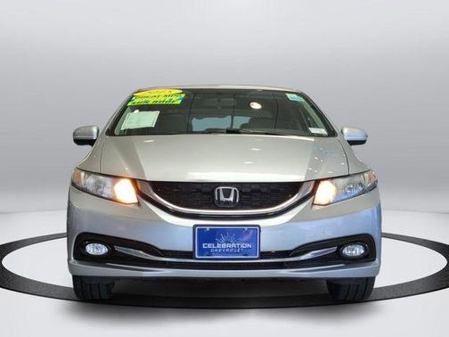 Alabaster Silver Metallic 2015 Honda Civic EX-L