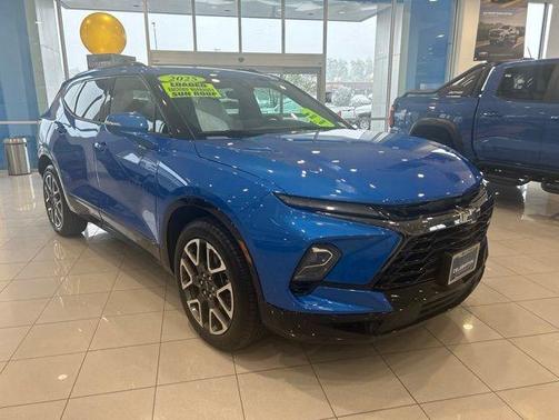 Rip Tide Blue 2025 Chevrolet Blazer RS